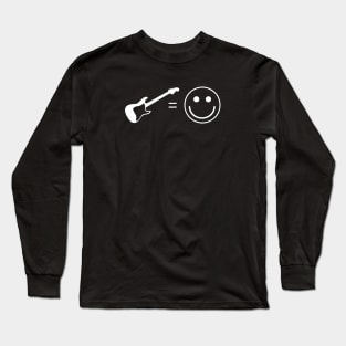 Fender stratocaster is happiness Long Sleeve T-Shirt